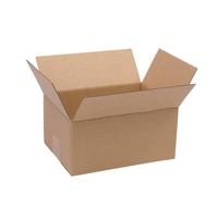 Boîte en Carton Ondulé Imprimé avec Logo Personnalisé, Recyclable pour Expédition et Déménagement