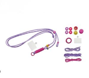 <b>DIY</b> Bracelet Making <b>Kit</b> for Kids, <b>DIY</b> Braided Rope Wristband Craft Toy Set, Knotted Rope Bracelet Handmade Toy - Product Image 4