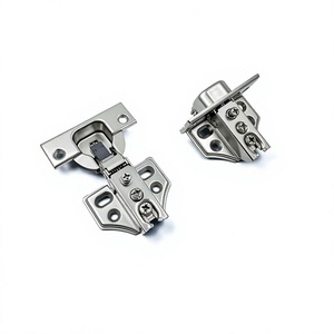 Herrajes Hidráulicos de Cierre Suave de Brazo Corto Bidireccionales para Puertas Estrechas de Muebles de Cocina, Baño y Sala de Estar - Product Image 1