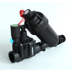 Válvula solenoide de filtro de riego automático Zanchen para control de agua en jardines con revestimiento de goma y flujo unidireccional - Product Image 2