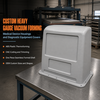 Boîtier de dispositif médical thermoformé sur mesure, enveloppe d'équipement de diagnostic, couvercle de machine hospitalière en plastique ABS thermoformé