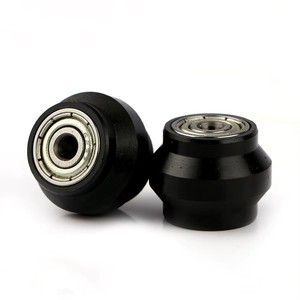 Rodamientos de rodillos Delrin Dual 623 V para impresora 3D, rodamientos de rueda POM 623zz Delrin Dual 623 V de precisión CNC para ranura en T - Product Image 4