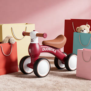 Véhicule d'équilibre pour bébé en gros, 1-3 ans, vélo d'équilibre pour enfants, trotteur à quatre roues pour tout-petits - Product Image 6