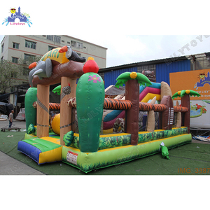 <span class=keywords><strong>Meilleur</strong></span> château de maisons gonflables en plein air avec toboggan pour les enfants - Product Image 4