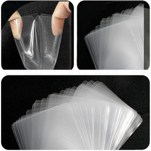 Protège-cartes transparent sans acide et sans PVC à coins arrondis pour cartes TCG Pokémon - Product Image 4