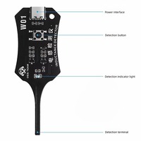 Outil de détection d'inductance Oss W01 Testeur de bobine de carte mère pour la réparation de carte mère Induction électromagnétique Vérification rapide des défauts