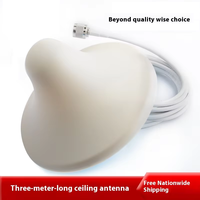 Antena de Techo Interior de 806-3700MHz, GSM 2G 3G 4G LTE 5G, Personalizable, 3 Metros, Cable 3D-FB, Amplificador de Señal, Omnidireccional Vertical