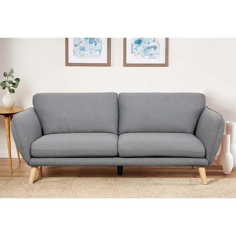 Set sofa kain Nordic, set furnitur ruang tamu 2 3 tempat duduk kualitas tinggi sofa untuk rumah mewah kursi sofa harga rendah