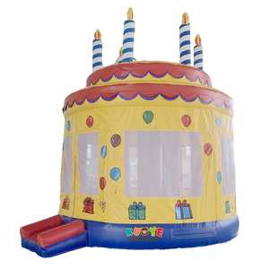 Castillo inflable de rebote para pastel de cumpleaños, Castillo para saltar - Product Image 2