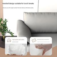 Canapés de bureau modernes en cuir de vachette OEM ODM pour designers d'intérieur, vente directe d'usine, ensemble de canapés de luxe pour hôtels, appartements et espaces commerciaux