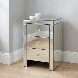 Wholesale New Modern Adjustable Solid Wood <b>Gym</b> Nightstand <b>Mirror</b> Side Table with 5 Drawers High Quality Cupboard - Product Image 4