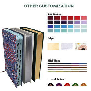 Bibbia Cristiana con Copertina in Tessuto Stampato Personalizzata, Edizione Esclusiva per lo Studio dei Salmi e dei Proverbi - Product Image 4