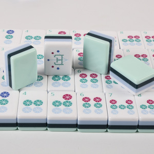 Four-Layer Spliced Acrylic American Mahjong Set for Home Travel Leisure <b>Mini</b> <b>Hand</b> Play Mahjong for Cross-Border Gambling Tables - Product Image 4