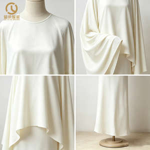 Nuovo abito Casual a maniche lunghe in raso ricamo a mano musulmano <span class=keywords><strong>donna</strong></span> <span class=keywords><strong>Abaya</strong></span> per la preghiera OEM servizio ampio abito da preghiera invernale - Product Image 4