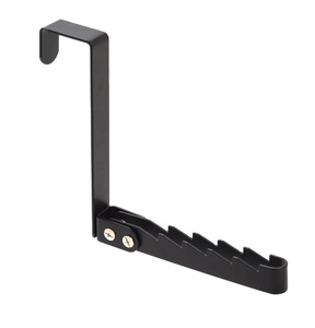 Portable Metal Wood Hooks Organizer Clothes Rack for <b>Coats</b> Hats <b>Robes</b> Towels Over Door Hooks - Product Image 3