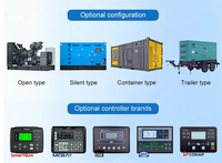 Generador Diésel Autoarrancable Trifásico de Cuatro Cables de 200KW, Grupo Electrógeno Silencioso de 250KVA, Venta Directa de Fábrica
