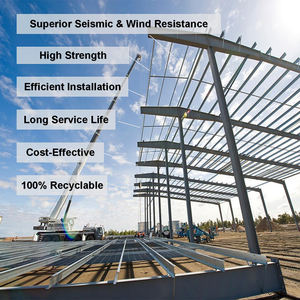 Hangars en acier à <span class=keywords><strong>prix</strong></span> de gros, pour avions, machines et stockage en vrac, bâtiments d'entrepôt en acier à vendre - Product Image 4