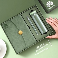 Carnet A5 personnalisé avec logo, couverture rigide en PU, stylo et mug à café – Coffret cadeau d'entreprise pour récompenses du personnel de bureau