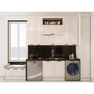 Estilo americano Blanco Alto brillo Islas <span class=keywords><strong>Cocina</strong></span> Hell's Gabinetes Fabricación con artículos de <span class=keywords><strong>cocina</strong></span> - Product Image 4