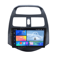 Meihua Accessoires d'intérieur Panneau radio Android pour Chevrolet Spark Baic Beat Daewoo Matiz 2010-2013 Dash Kits