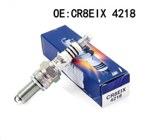 Bougie d'allumage Iridium d'origine CR8EIX 4218, version améliorée des CR8E CR8EK