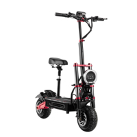 électrique pliable à grande vitesse de 85 km/h, trottinette de montagne électrique à gros pneus de 11 pouces, nouveauté