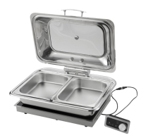 Cuisinière à induction encastrable commerciale pour hôtels et buffets de restauration, réchaud à induction à température réglable