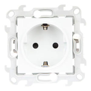 Componente per interruttore 1 va, colore bianco, ideale per impianti elettrici e controllo efficiente dell'illuminazione. - Product Image 2