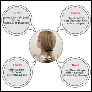 30 pièces sur carte vente en gros de bandes de <span class=keywords><strong>cheveux</strong></span> élastiques de qualité supérieure cravates écologiques 100% cravates à <span class=keywords><strong>cheveux</strong></span> en coton biologique biodégradable pour les filles - Product Image 5