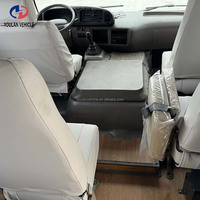 Vente en Chine de bus Coaster d'occasion à moteur essence LHD, mini-bus de transport