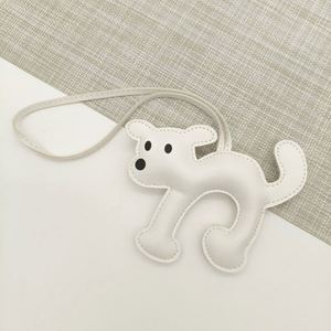 Wholesale Cat Dog PU Leather Keychain Designer New <b>Bag</b> Pendant Car Keychain Luxury Keychain Customized - Product Image 6