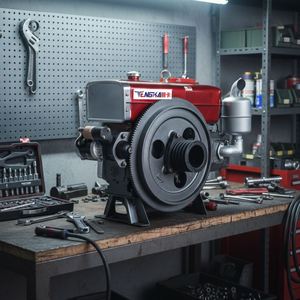 Moteur hors-bord Changfa monocylindre refroidi par eau 16HP 18HP 20HP 25HP 30HP 35HP, petit moteur diesel Changchai - Product Image 1