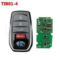 KEYDIY TIB01-3 TIB01-4 TIB01-5 TIB36-4 TIB36-3 TIB42-3 TIB42-4 TIB03-4 TIB Smart Key Remote untuk Toyota/Lexus/Subaru 8A 4D Chip