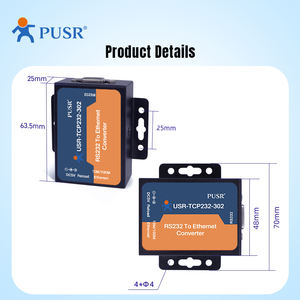 USR-TCP232-302 โมดูลอีเธอร์เน็ตแบบฝังตัว RS232 เป็น TCP IP อีเธอร์เน็ตคอนเวอร์เตอร์เซิร์ฟเวอร์อุปกรณ์แบบอนุกรม โมดบัสเกตเวย์ - Product Image 2