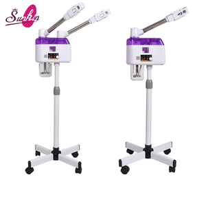 Humidificador blanqueador e hidratante Dispositivo de vaporización facial 2 en 1 Spa Vaporizadores iónicos nano fríos y calientes - Product Image 4