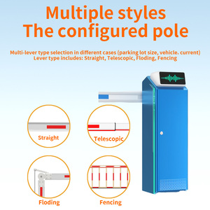 Hệ thống LPR Chất lượng cao với màn hình hiển thị cho kiểm soát truy cập cửa rào cản xe cho cửa quay thịnh vượng của doanh nghiệp cộng đồng - Product Image 6