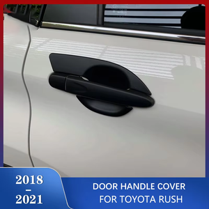 Xe ABS sợi carbon <span class=keywords><strong>Chrome</strong></span> bên ngoài TRIM OEM cho TOYOTA Rush cửa xử lý TRIM Bìa - Product Image 4