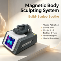 Appareil de fitness et de beauté compact Emsone NEO à un seul manette, système multilingue, équipement de tonification musculaire pour salon