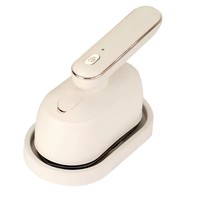 Fer à repasser vapeur portable, petit fer électrique à main avec semelles en aluminium, gadget pratique pour la maison et le dortoir