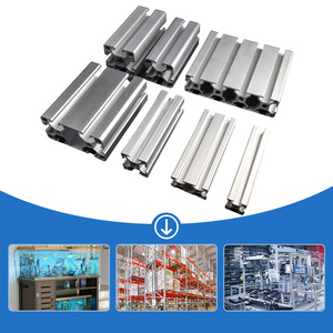 Profili in alluminio 2020 3030 4040 4545 4080 4590 5050 industriale OEM <span class=keywords><strong>T</strong></span> <span class=keywords><strong>Slot</strong></span> profilo estrusioni in alluminio - Product Image 1