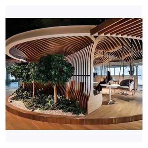 אלומיניום חסין אש קישוט גל לבלבל תקרת אריח דקורטיבי אלומיניום מחורר מתכת לוח חסין אש תקרת אריח - Product Image 2