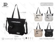 Bolso Bandolera Impermeable de Tela Compuesta para Mujer, Estilo Mensajero, para Todas las Temporadas, con Cierre de Cremallera - Product Image 1