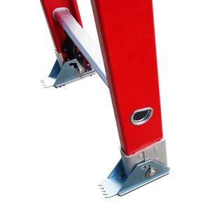 16-40 bước màu vàng và đỏ sợi thủy tinh cách điện Mở rộng thang gấp ngoài trời thang bền vật liệu FRP - Product Image 6