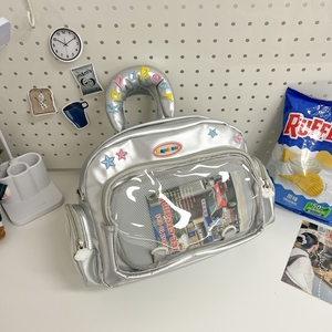 אופנתי רב-צבע מותאם אישית תיק pu אנימה תצוגה kawaii תיק נשים צלב - Product Image 4