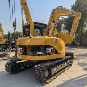 Caterpillar CAT 308C <b>Small</b> Excavation Sites Japan Crawler Digger Machine Excavator 8Ton Low Hours Used CAT in Good Condition - Product Image 2