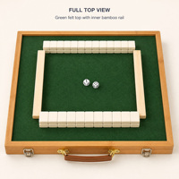 Table de Mahjong en Bois Personnalisable avec Pieds Pliants et Plateaux à Tuiles pour Fêtes en Extérieur OEM ODM Logo Personnalisé Vente en Gros