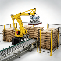 Bras robotisé de palettisation lourde Fanuc M410iC 4 axes pour la manutention industrielle des sacs, la logistique et la production automatisée