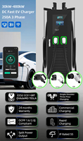Chargeur EV DC de haute qualité 80 kW, station de recharge pour véhicules électriques, station de recharge au sol avec CCS2, CCS1, CHAdeMO, GBT