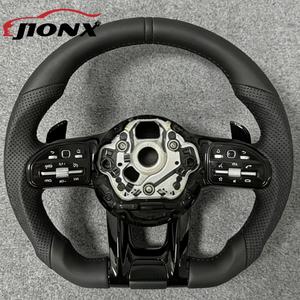Volant de voiture en cuir personnalisé haut de gamme pour Mercedes-Benz a C E S W205 W213 W222 W177 CLA GLA GLC GLE GLS GLE Series - Product Image 1