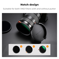 K&F Concept – Capuchon souple en silicone pour filtres ND variables 67-82mm – Vente en gros
